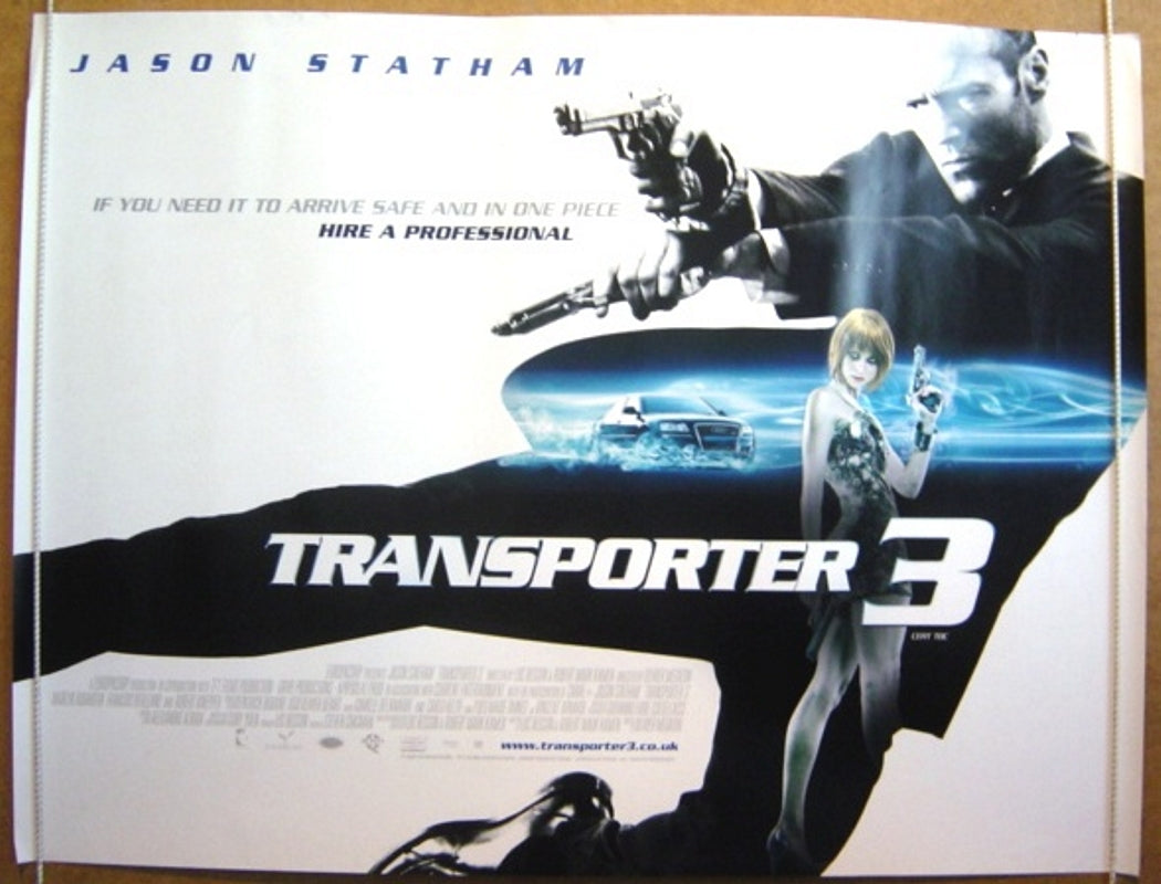 Transporter 3  Original Quad Movie Poster  