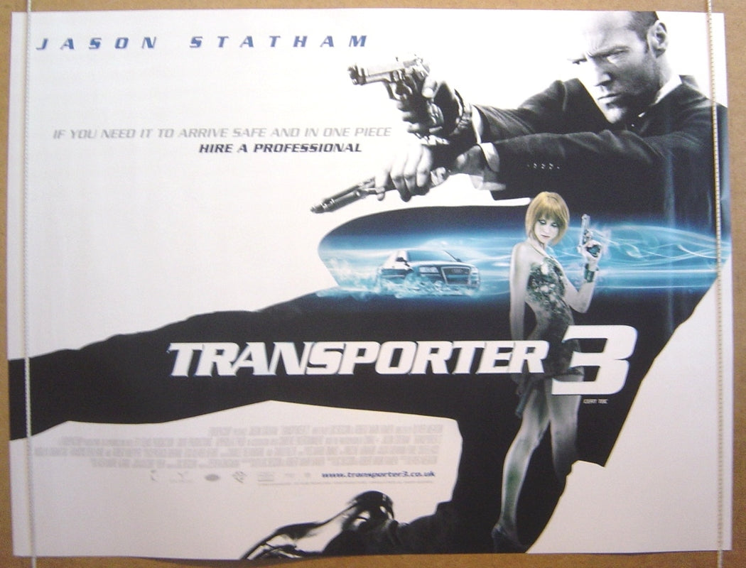 Transporter 3  Original Quad Movie Poster  