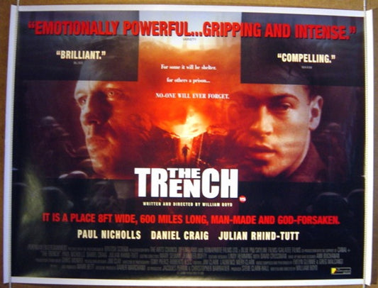 The Trench  Original Quad Movie Poster  