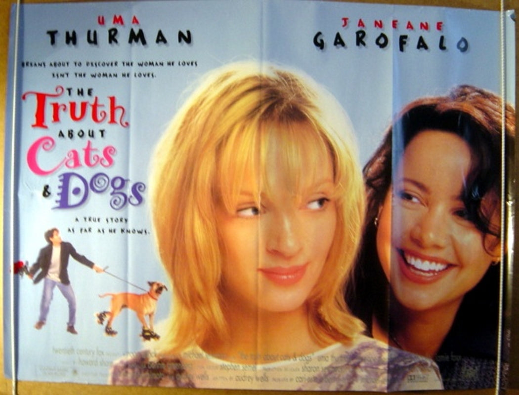 The Truth About Cats And Dogs  Original Quad Movie Poster  