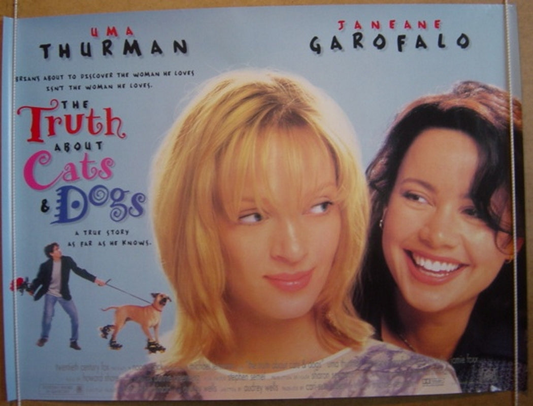 The Truth About Cats And Dogs  Original Quad Movie Poster  