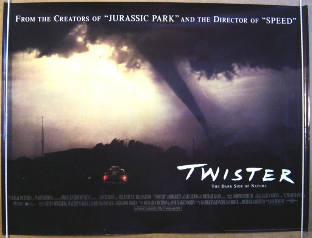 Twister  (Design 4)  Original Quad Movie Poster  