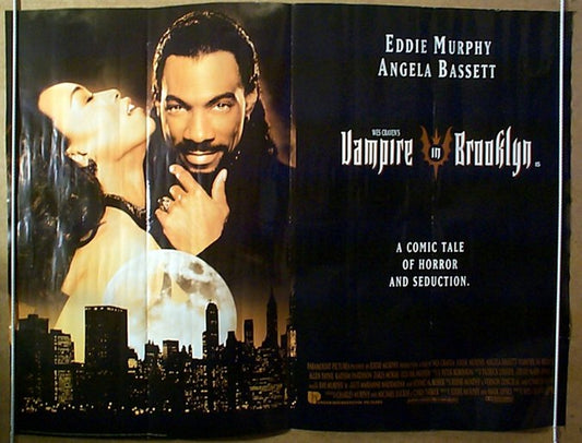 Vampire In Brooklyn  Original Quad Movie Poster  