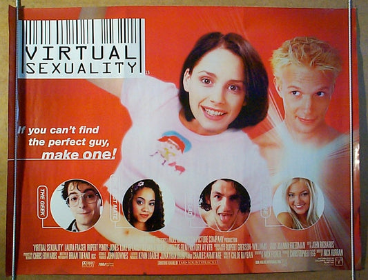 Virtual Sexuality  Original Quad Movie Poster  