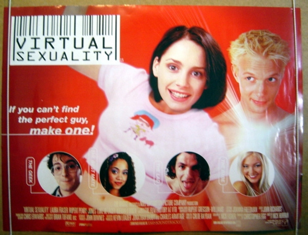 Virtual Sexuality  Original Quad Movie Poster  