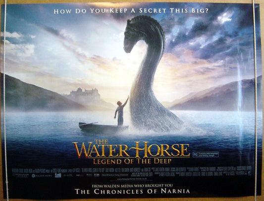 The Water Horse  Original Quad Movie Poster  