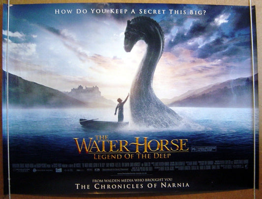 The Water Horse  Original Quad Movie Poster  