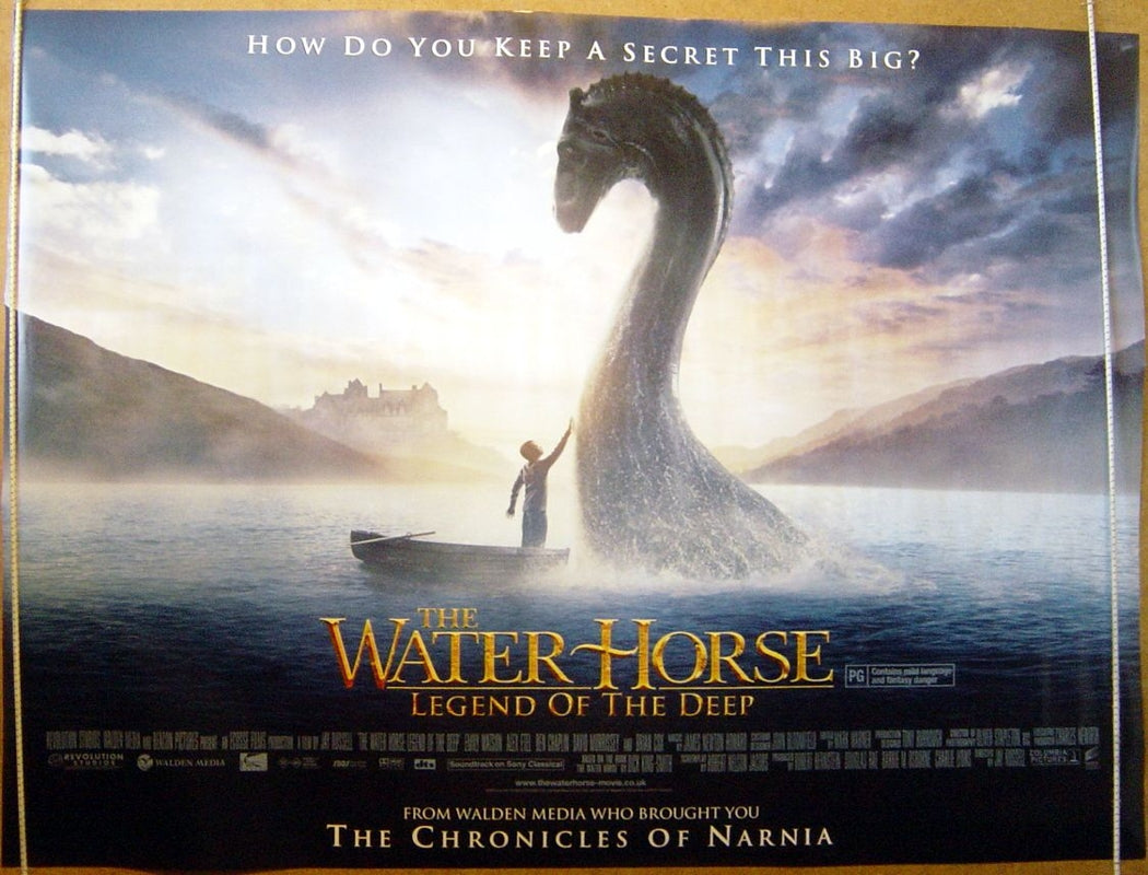 The Water Horse  Original Quad Movie Poster  