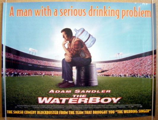 The Waterboy  Original Quad Movie Poster  