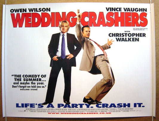 Wedding Crashers  Original Quad Movie Poster  