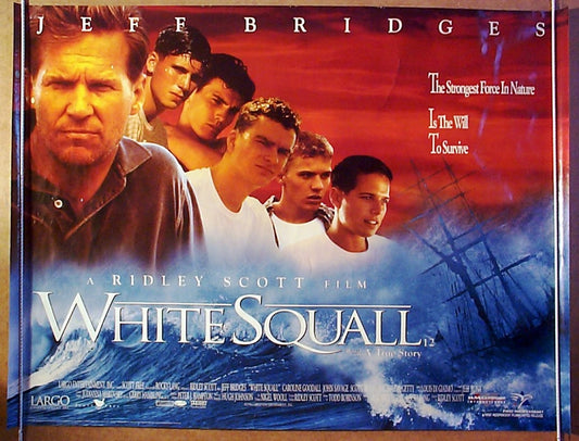 White Squall  Original Quad Movie Poster  