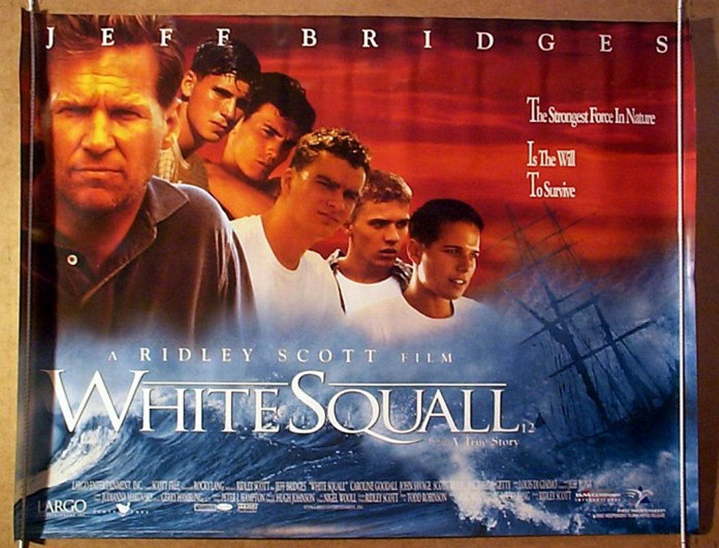 White Squall  Original Quad Movie Poster  