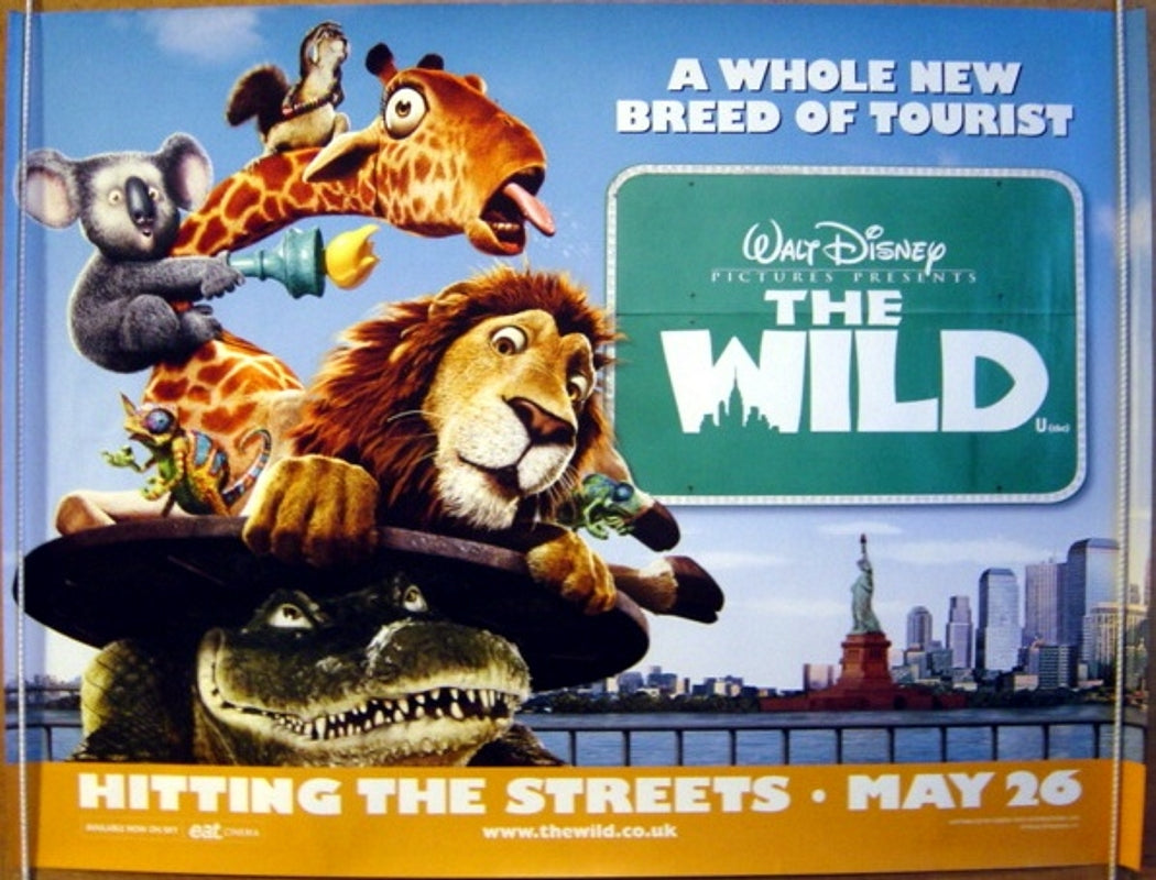 The Wild  Original Quad Movie Poster  