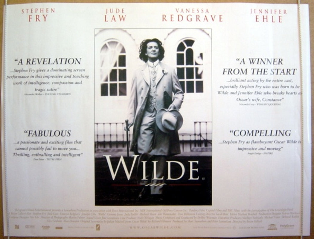 Wilde  Original Quad Movie Poster  