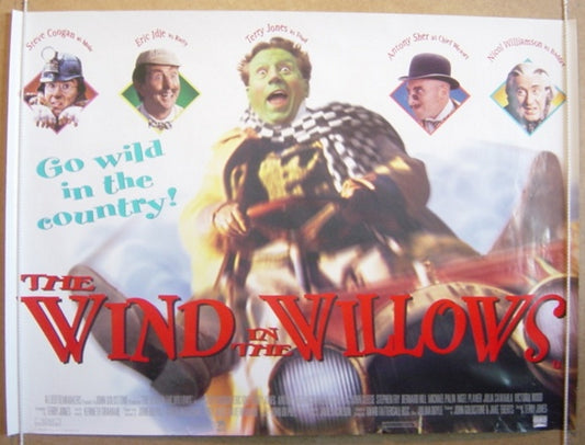 The Wind In The Willows  (Version 2)  Original Quad Movie Poster  