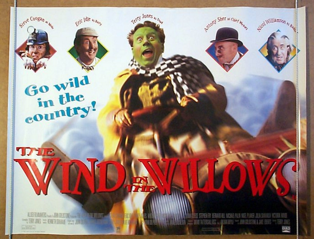 The Wind In The Willows  (Version 2)  Original Quad Movie Poster  