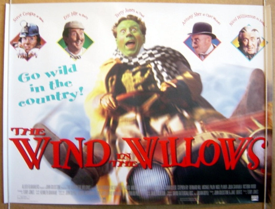 The Wind In The Willows  (Version 2)  Original Quad Movie Poster  