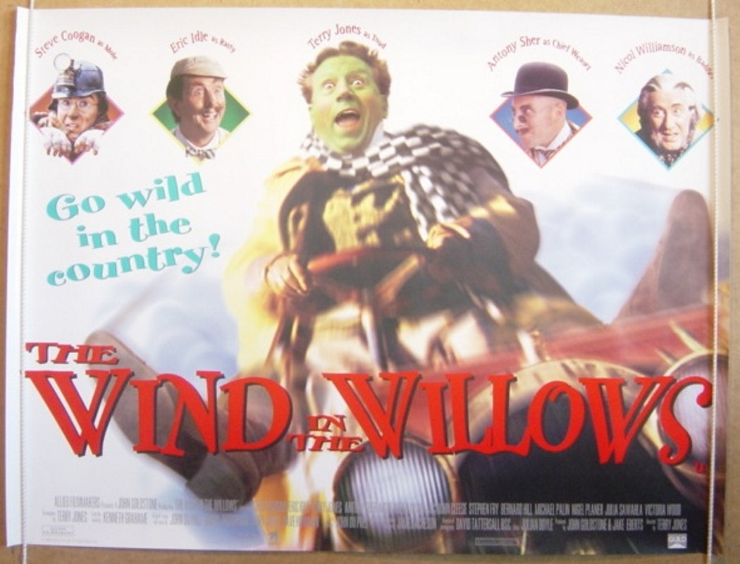 The Wind In The Willows  (Version 2)  Original Quad Movie Poster  