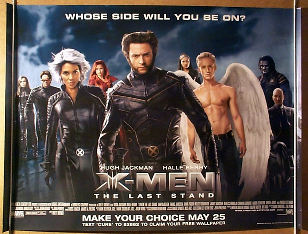 X-Men 3  Original Quad Movie Poster  