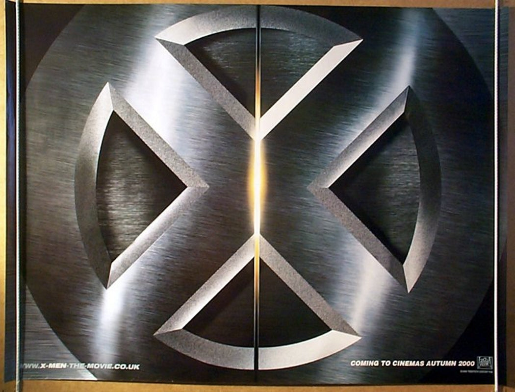 X-Men  (Teaser)  Original Quad Movie Poster  