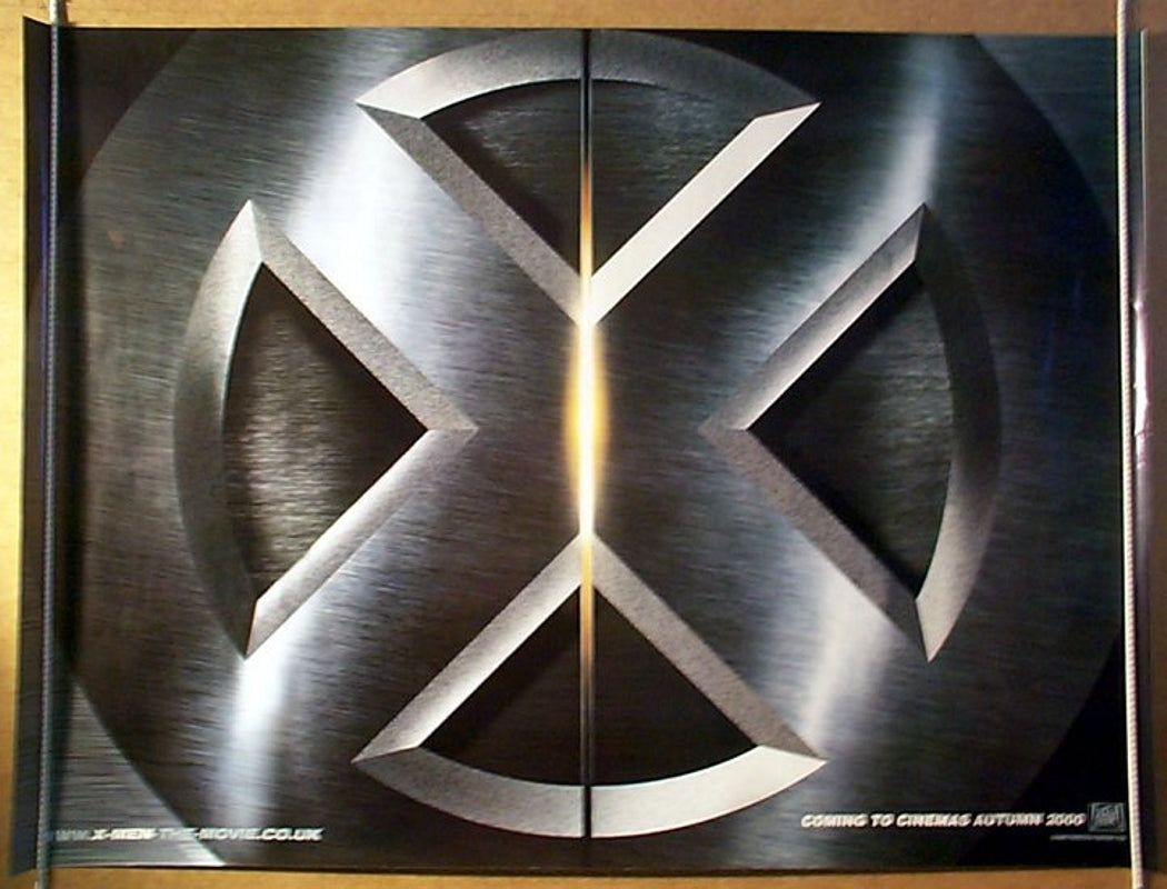 X-Men  (Teaser)  Original Quad Movie Poster  