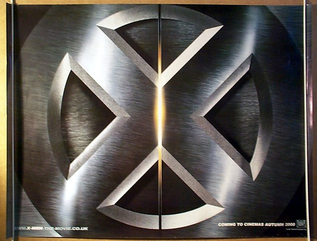 X-Men  (Teaser)  Original Quad Movie Poster  