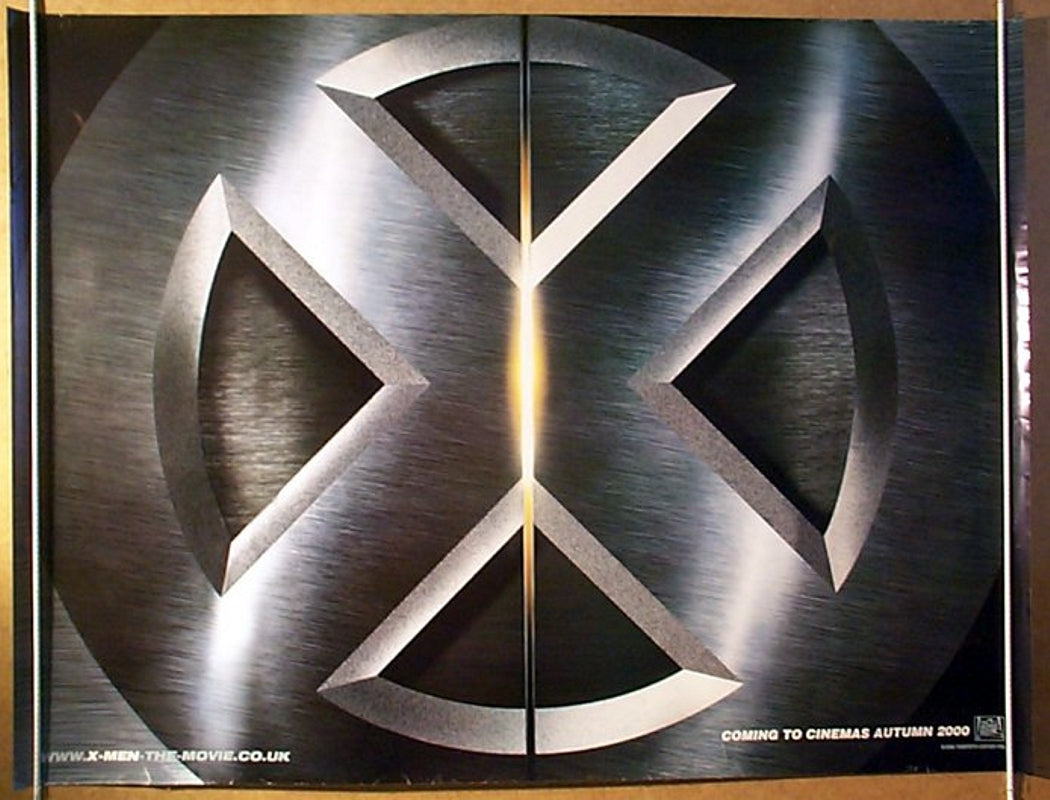 X-Men  (Teaser)  Original Quad Movie Poster  