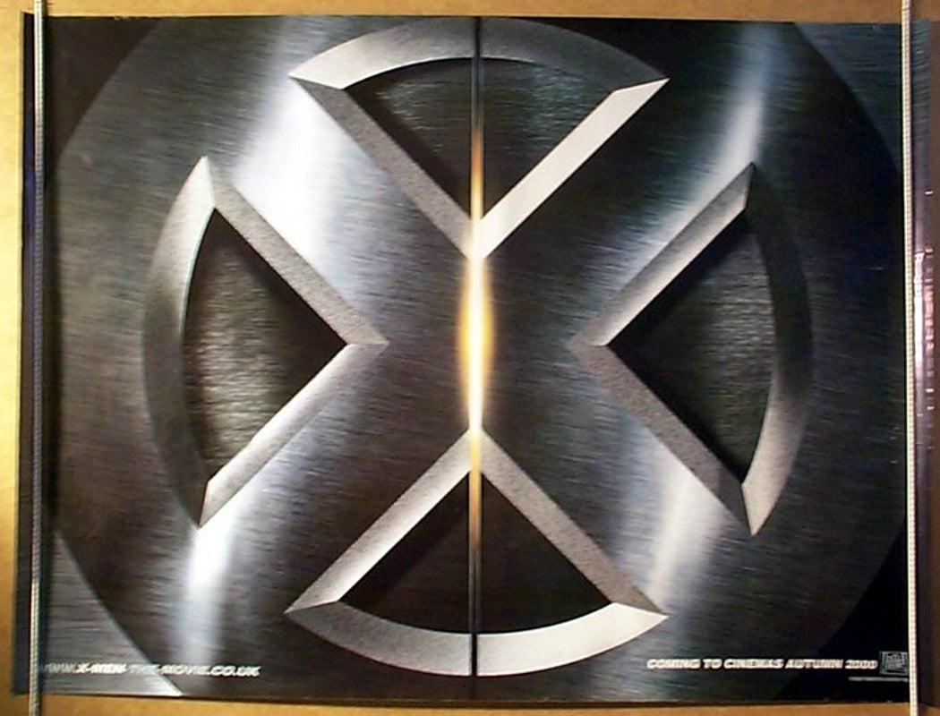 X-Men  (Teaser)  Original Quad Movie Poster  