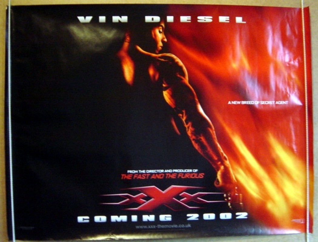 XXX  (Teaser)  Original Quad Movie Poster  