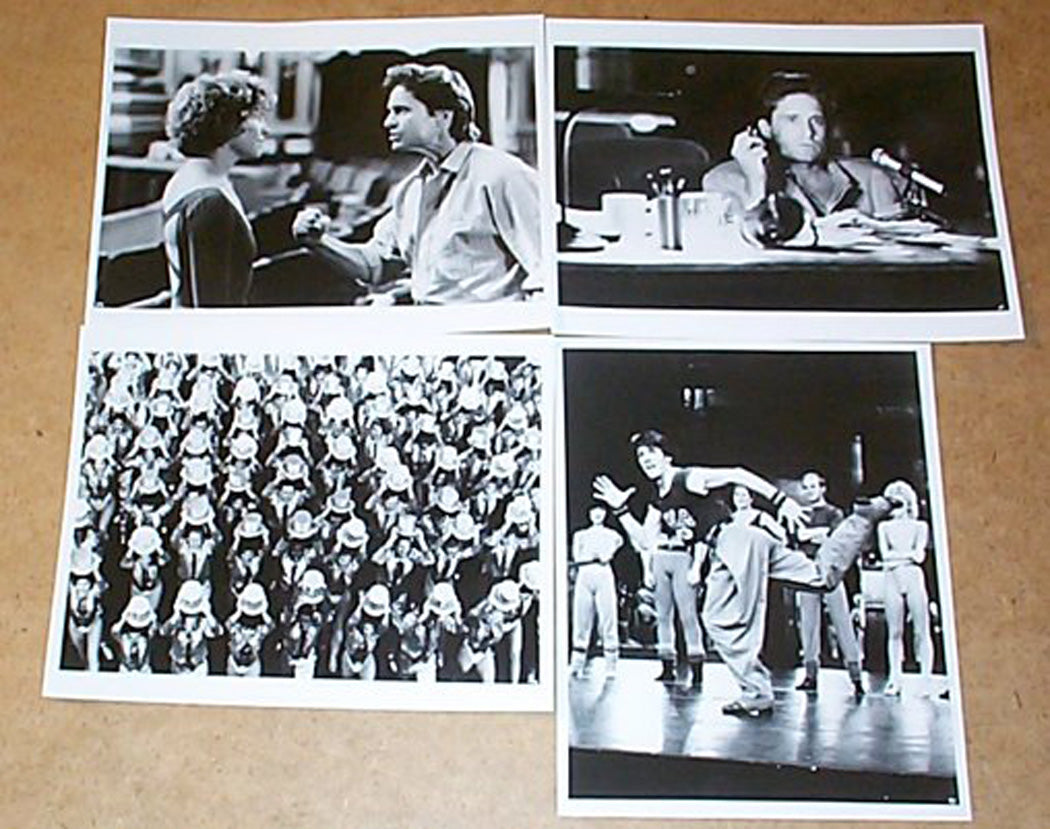 A Chorus Line  4 Original Black And White Press Stills 