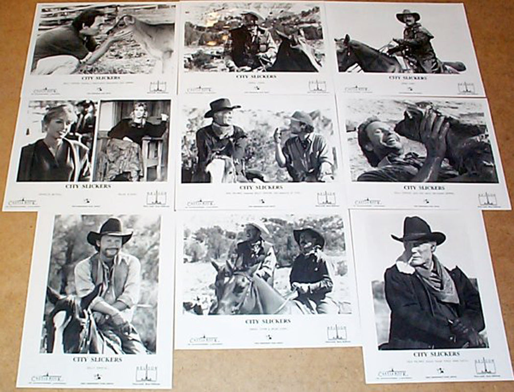 City Slickers  9 Original Black And White Press Stills 