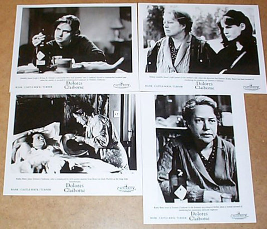 Dolores Claiborne  4 Original Black And White Press Stills 