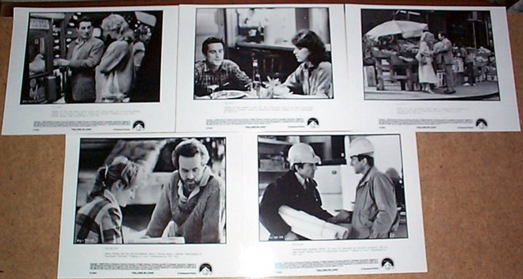 Falling In Love  5 Original Black And White Press Stills 