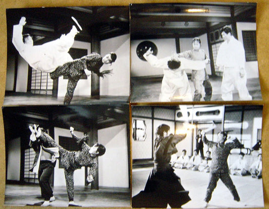 Lady Kung Fu  a.k.a - Hapkido or He Qi Dao  4 Original Black And White Press Stills 