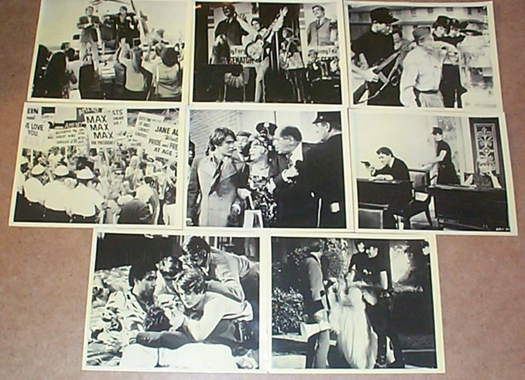 Wild In The Streets  8 Original Black And White Press Stills 