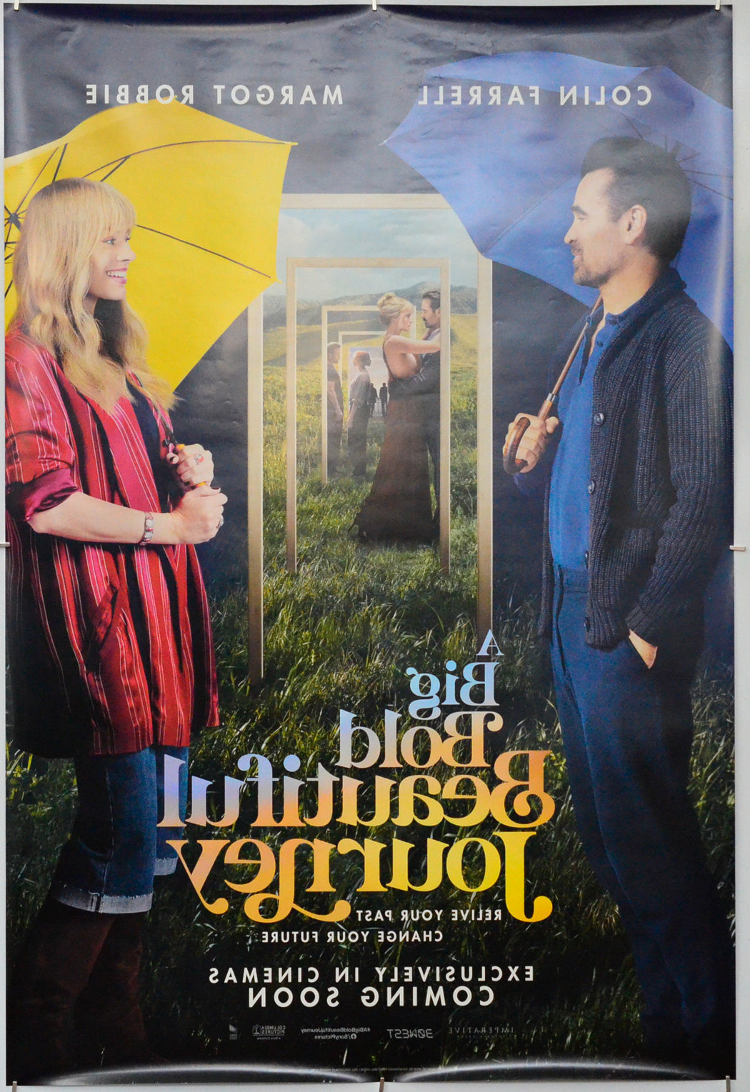 A Big Bold Beautiful Journey (Back) Cinema One Sheet Movie Poster 