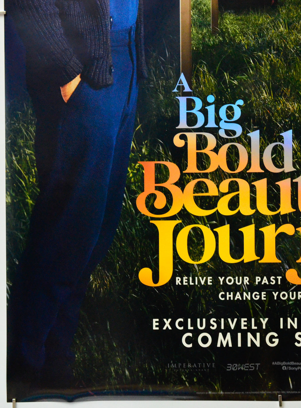 A Big Bold Beautiful Journey (Bottom Left) Cinema One Sheet Movie Poster 