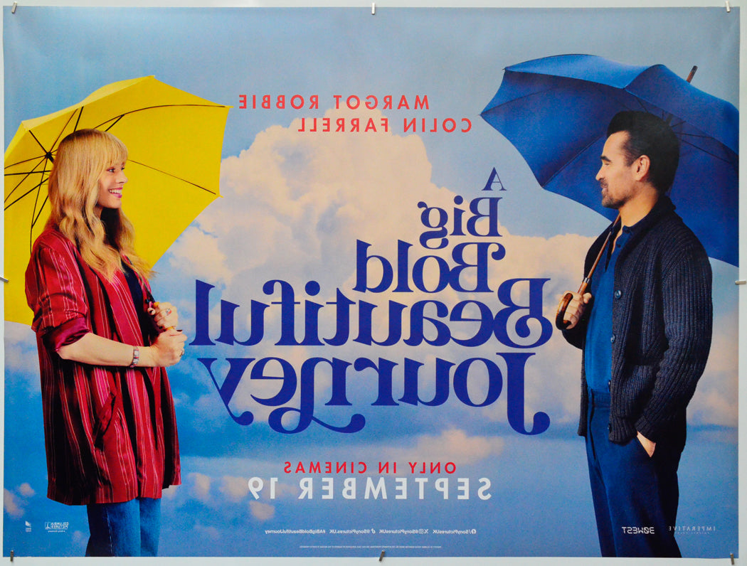 A Big Bold Beautiful Journey (Back) Cinema Quad Movie Poster 