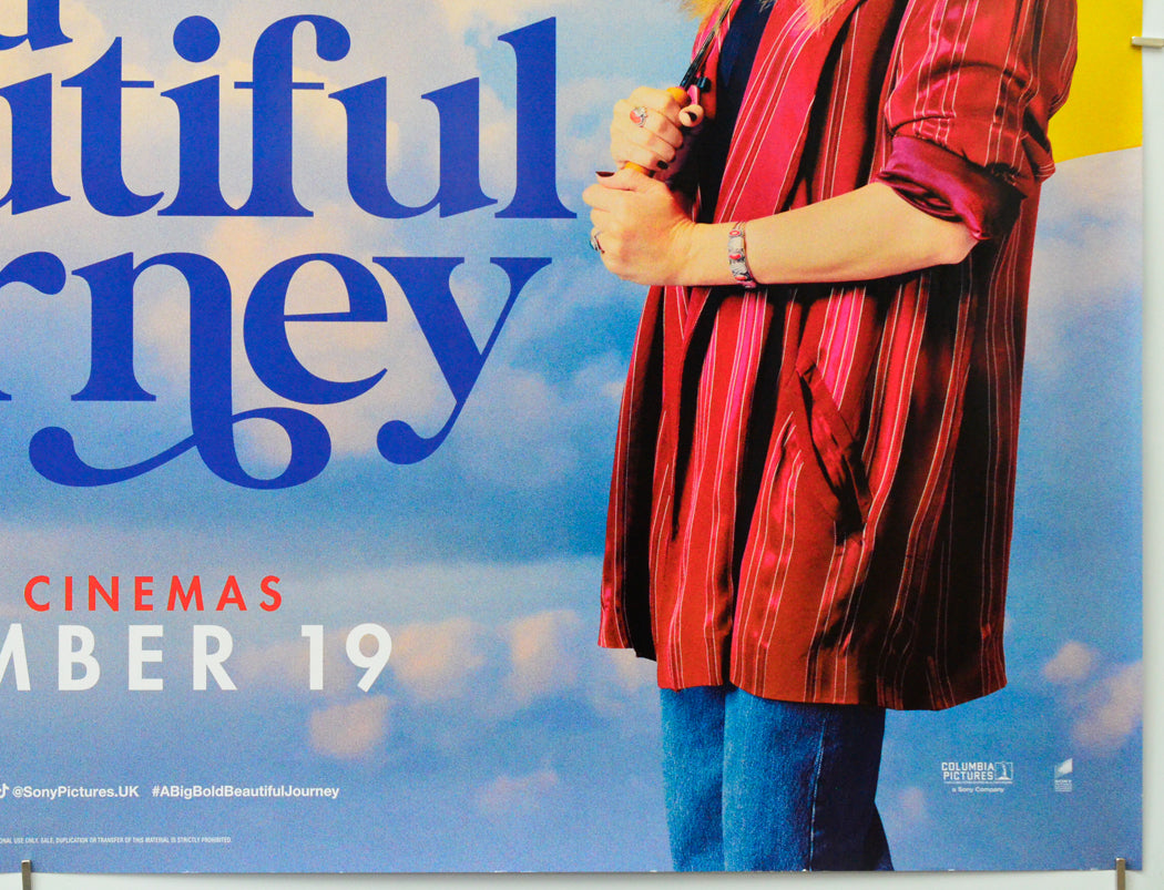 A Big Bold Beautiful Journey (Bottom Right) Cinema Quad Movie Poster 