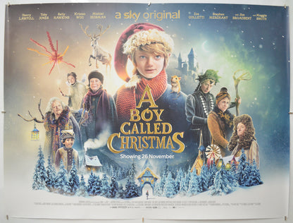 A Boy Called Christmas Original Quad Poster - Film Poster - Movie Poster 