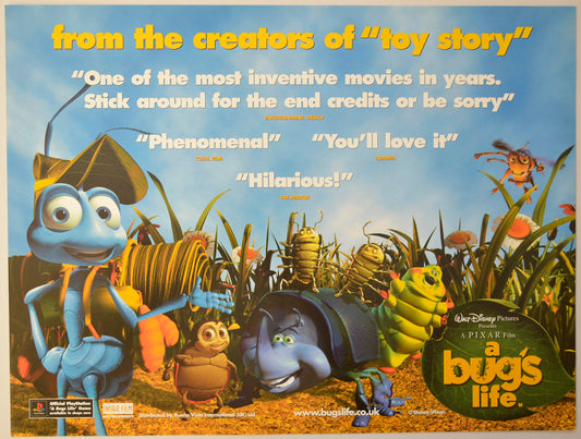 A Bug's Life Original Mini Quad Poster - Film Poster - Movie Poster