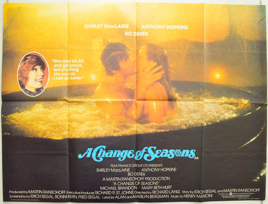 A Change Of Seasons Original British Quad Poster - Film Poster - Movie Poster 