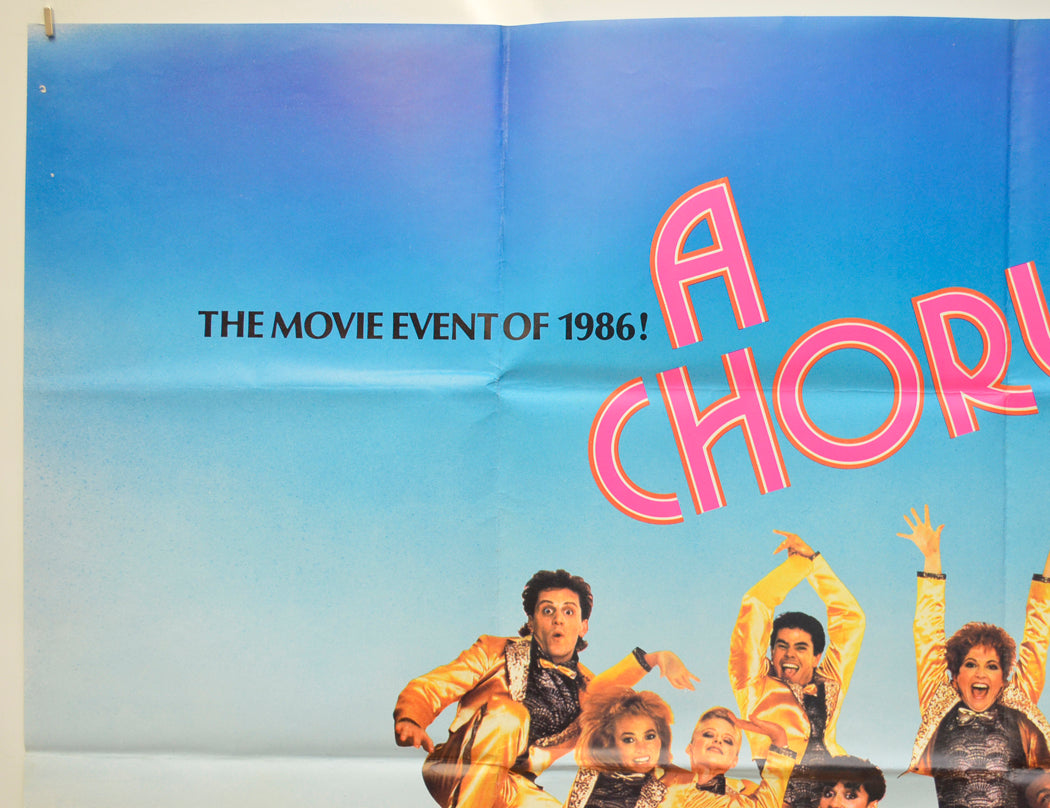 A CHORUS LINE (Top Left) Cinema Quad Movie Poster 