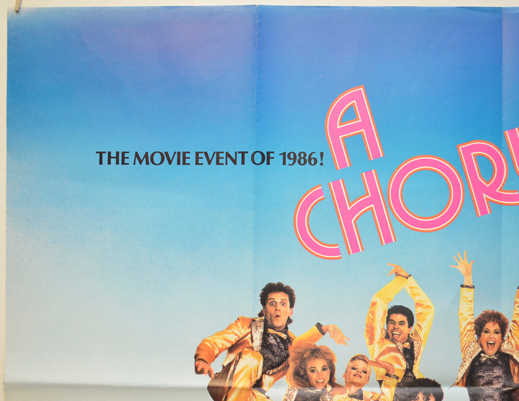 A CHORUS LINE (Top Left) Cinema Quad Movie Poster 