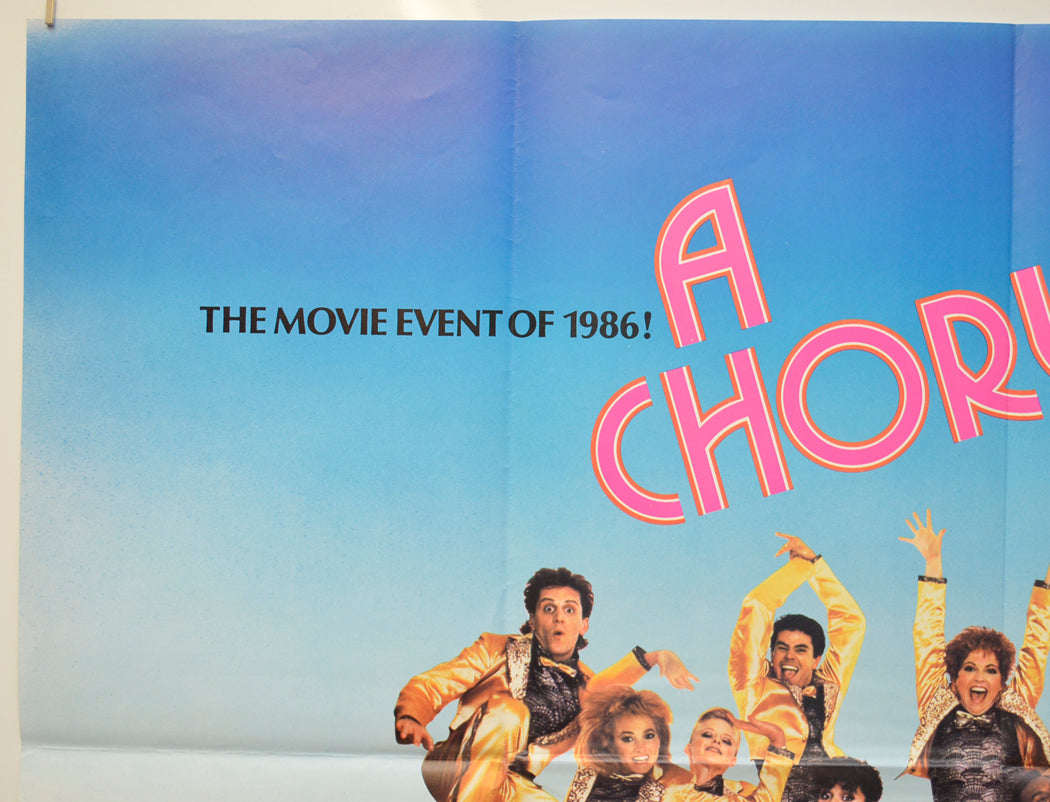 A CHORUS LINE (Top Left) Cinema Quad Movie Poster 