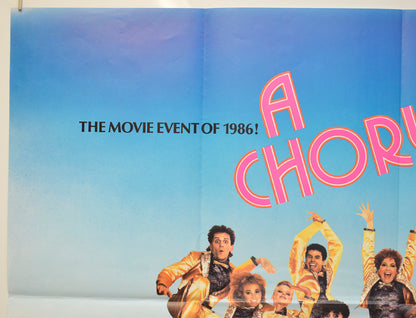 A CHORUS LINE (Top Left) Cinema Quad Movie Poster 