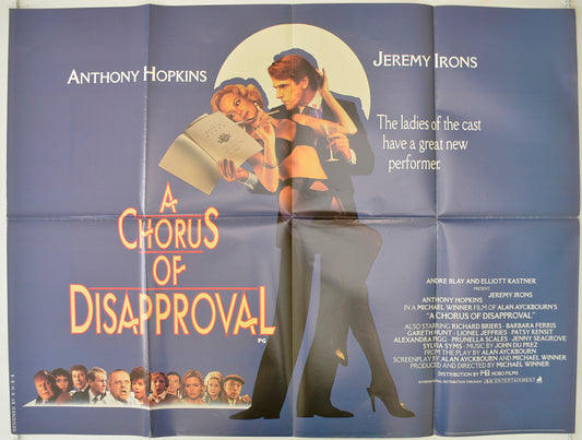 A Chorus Of Disapproval   Original Quad Poster - Film Poster - Movie Poster 