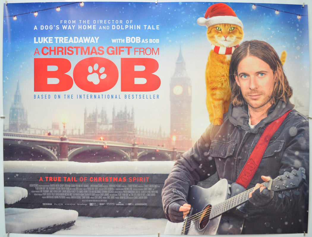 A Christmas Gift From Bob - Original Quad Poster - Film Poster - Movie Poster