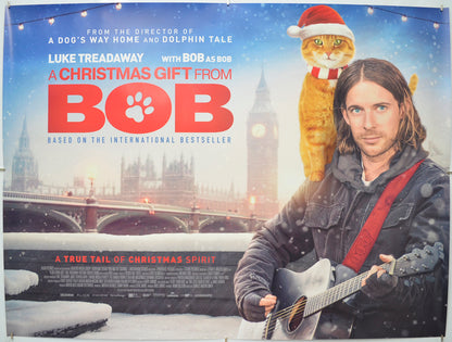 A Christmas Gift From Bob - Original Quad Poster - Film Poster - Movie Poster