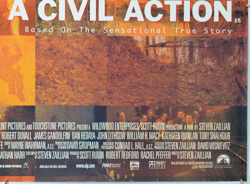 A Civil Action (Bottom Right) Cinema Quad Movie Poster 